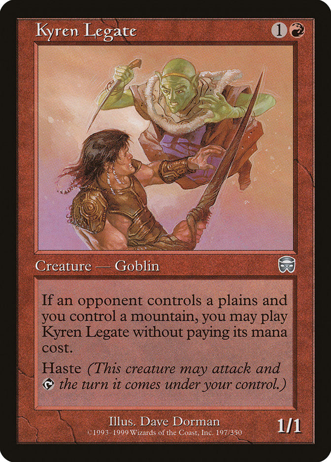 Kyren Legate [Mercadian Masques] | Game Haven TX