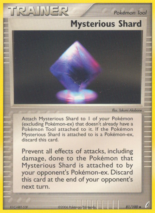 Mysterious Shard (81/100) [EX: Crystal Guardians] | Game Haven TX