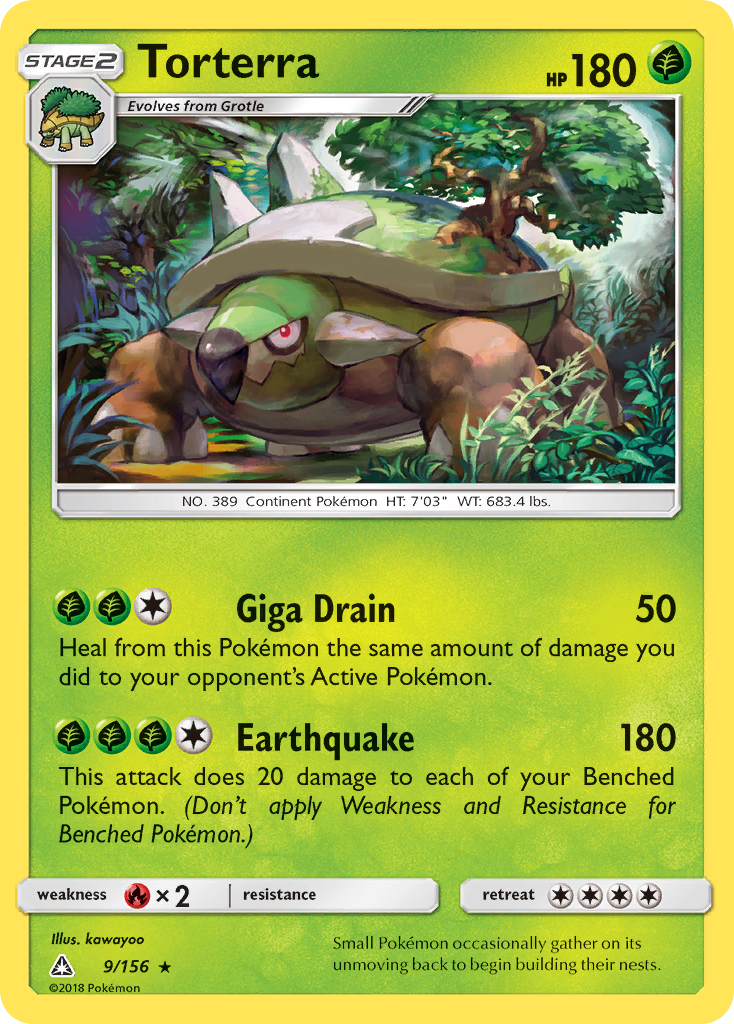 Torterra (9/156) [Sun & Moon: Ultra Prism] | Game Haven TX