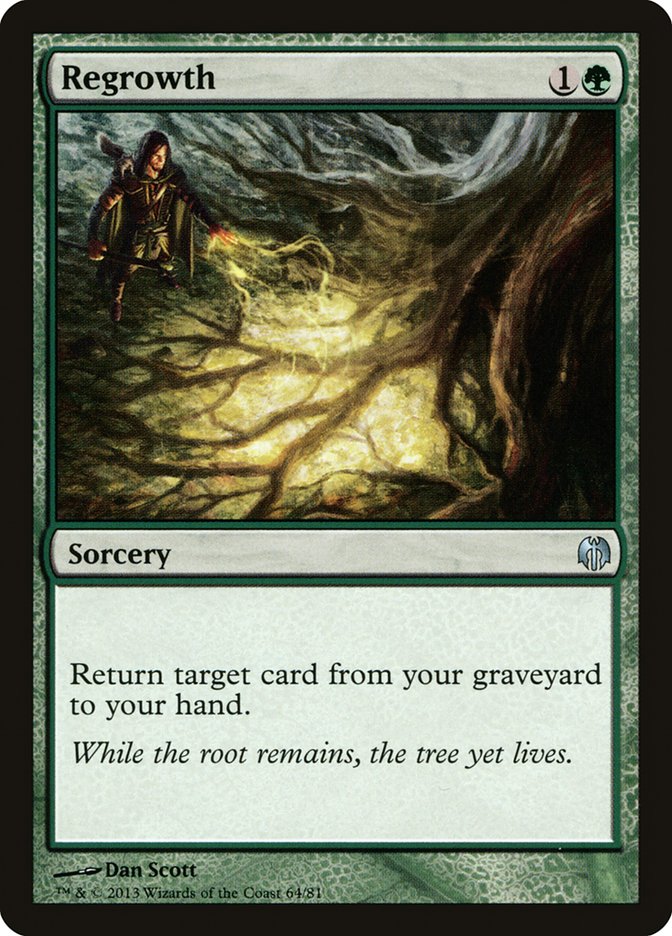 Regrowth [Duel Decks: Heroes vs. Monsters] | Game Haven TX