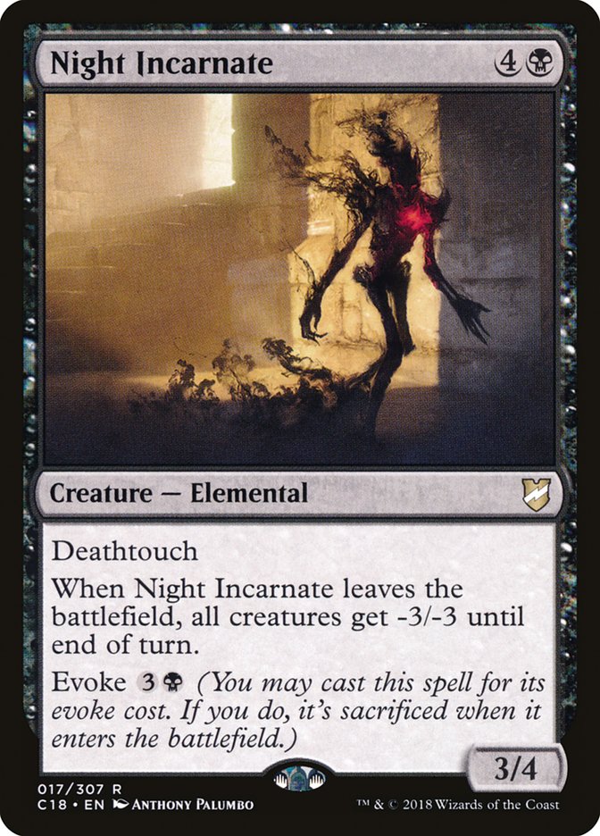 Night Incarnate [Commander 2018] | Game Haven TX