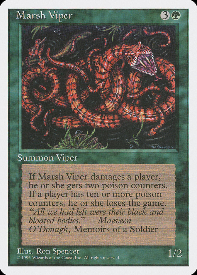Marsh Viper [Fourth Edition] | Game Haven TX
