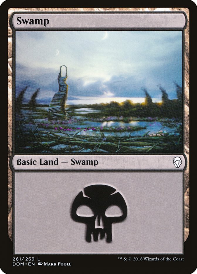 Swamp (261) [Dominaria] | Game Haven TX