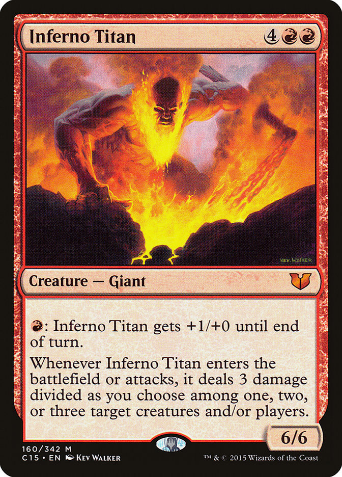 Inferno Titan [Commander 2015] | Game Haven TX