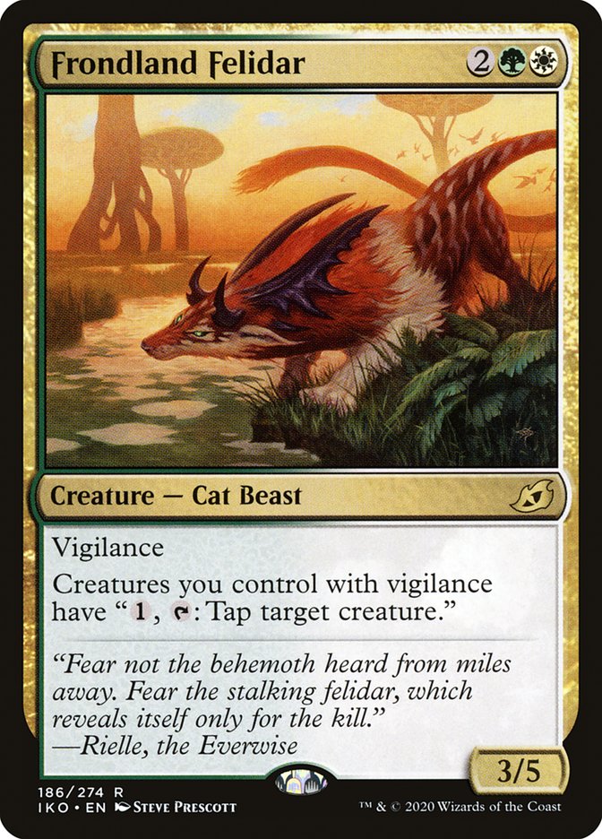Frondland Felidar [Ikoria: Lair of Behemoths] | Game Haven TX