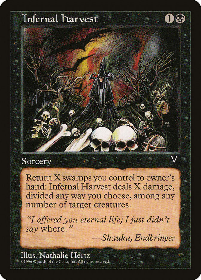 Infernal Harvest [Visions] | Game Haven TX