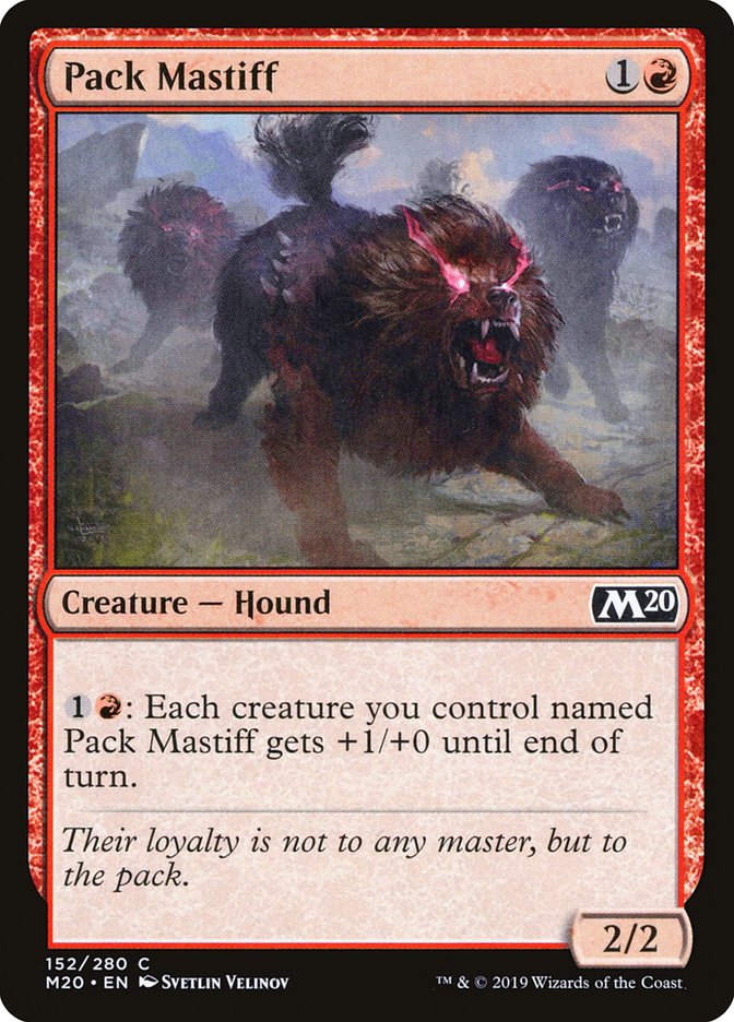 Pack Mastiff [Core Set 2020] | Game Haven TX