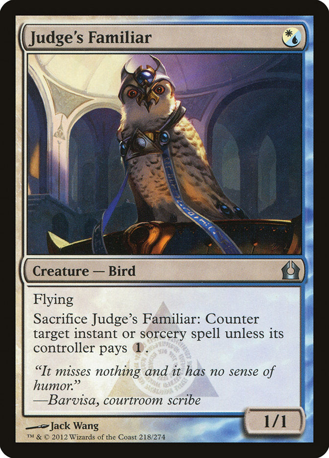 Judge's Familiar [Return to Ravnica] | Game Haven TX