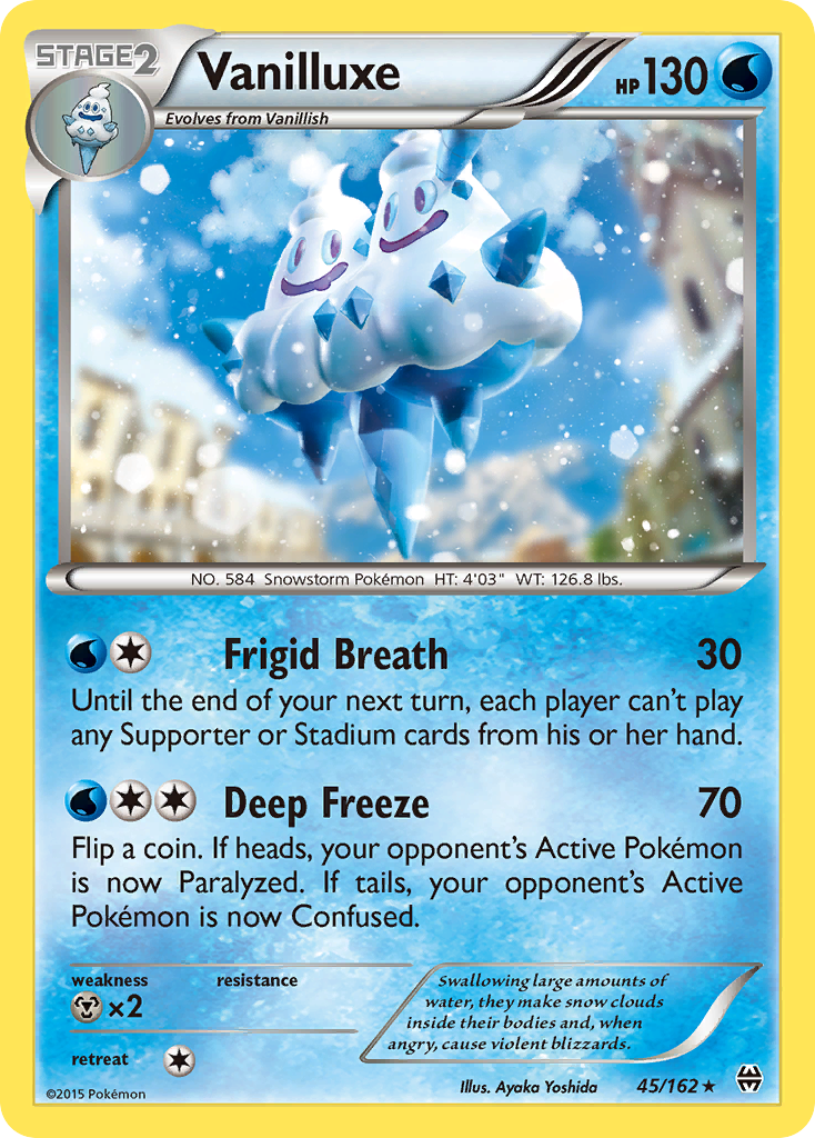 Vanilluxe (45/162) [XY: BREAKthrough] | Game Haven TX
