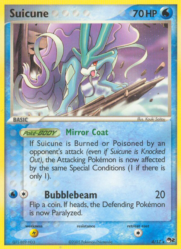 Suicune (4/17) [POP Series 2] | Game Haven TX
