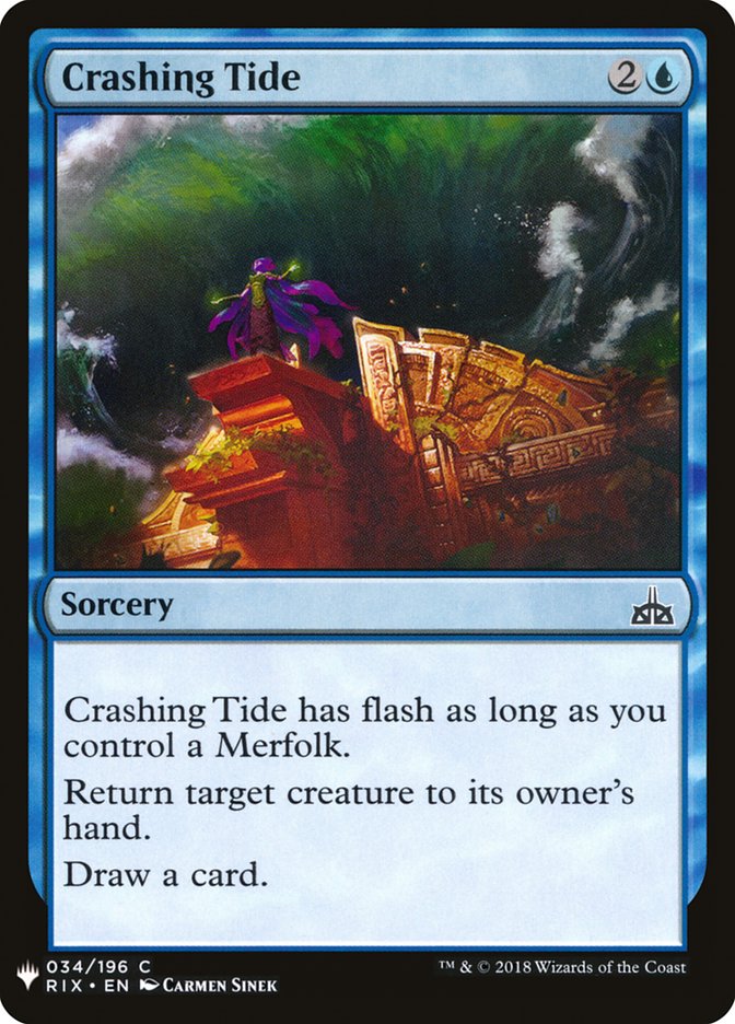 Crashing Tide [Mystery Booster] | Game Haven TX