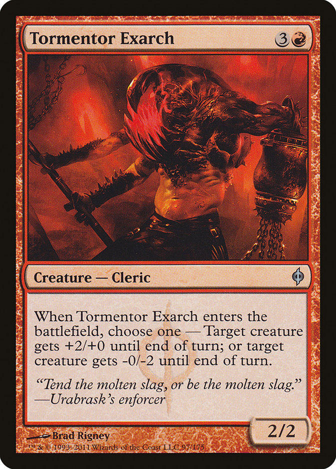 Tormentor Exarch [New Phyrexia] | Game Haven TX