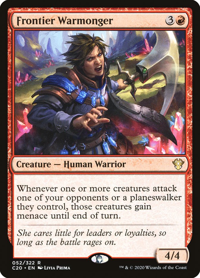 Frontier Warmonger [Commander 2020] | Game Haven TX