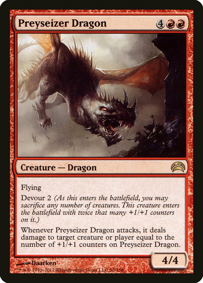 Preyseizer Dragon [Planechase 2012] | Game Haven TX