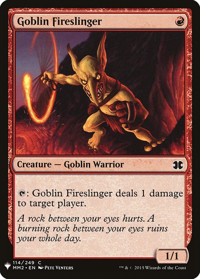 Goblin Fireslinger [Mystery Booster] | Game Haven TX