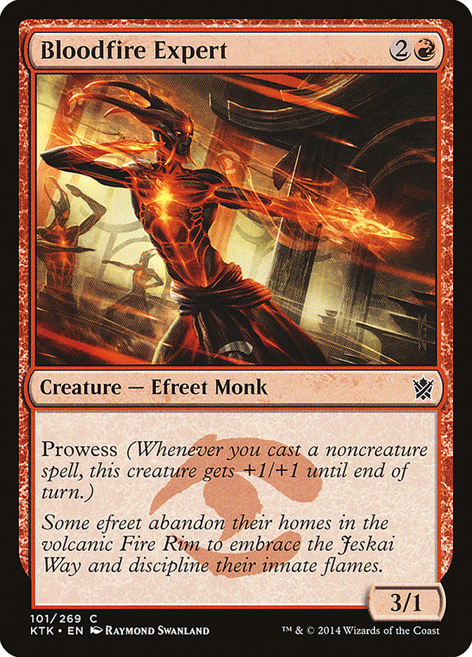 Bloodfire Expert [Khans of Tarkir] | Game Haven TX
