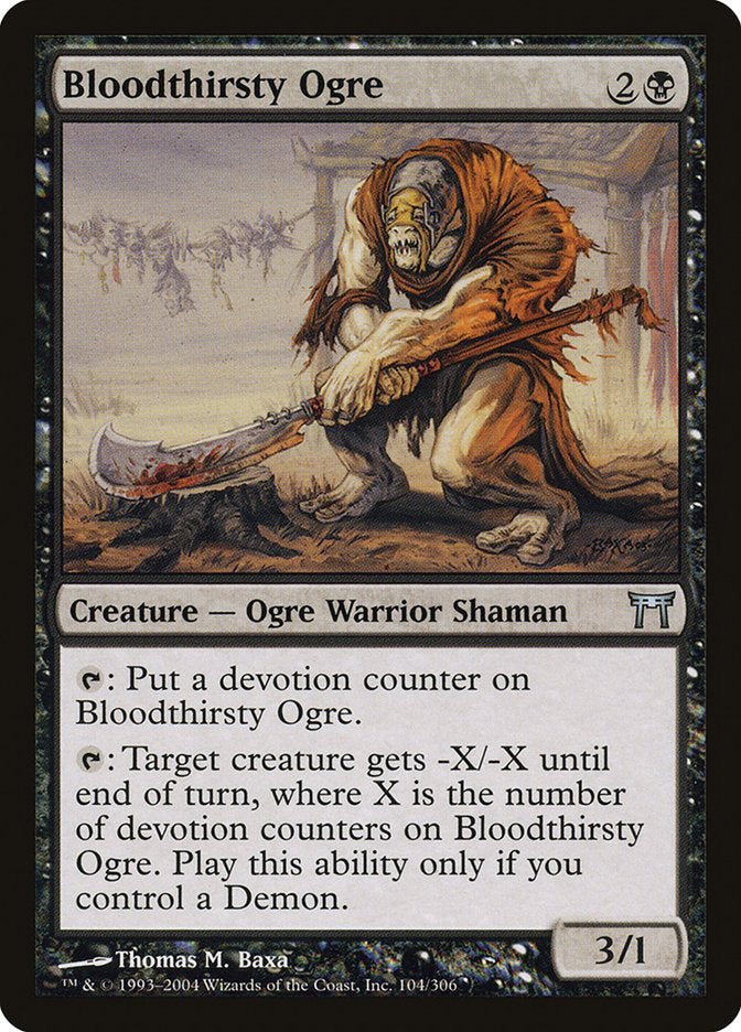 Bloodthirsty Ogre [Champions of Kamigawa] | Game Haven TX