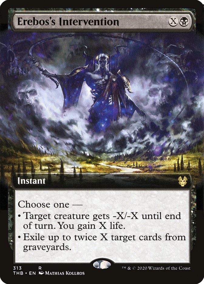 Erebos's Intervention (Extended Art) [Theros Beyond Death] | Game Haven TX