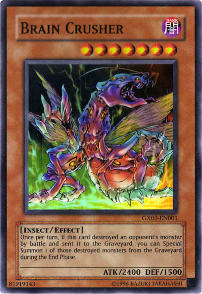 Brain Crusher [GX03-EN001] Super Rare | Game Haven TX