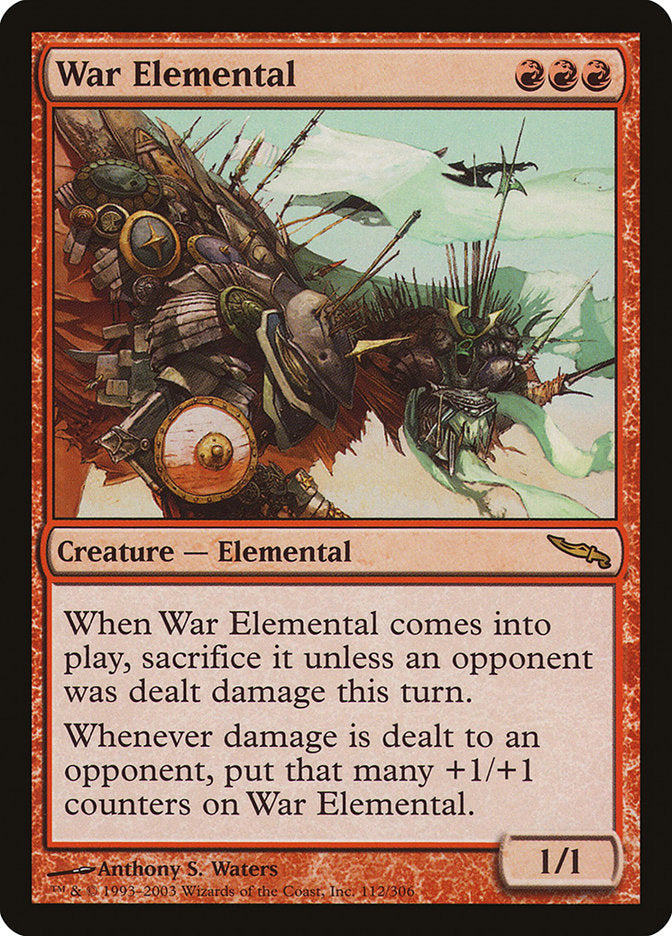 War Elemental [Mirrodin] | Game Haven TX