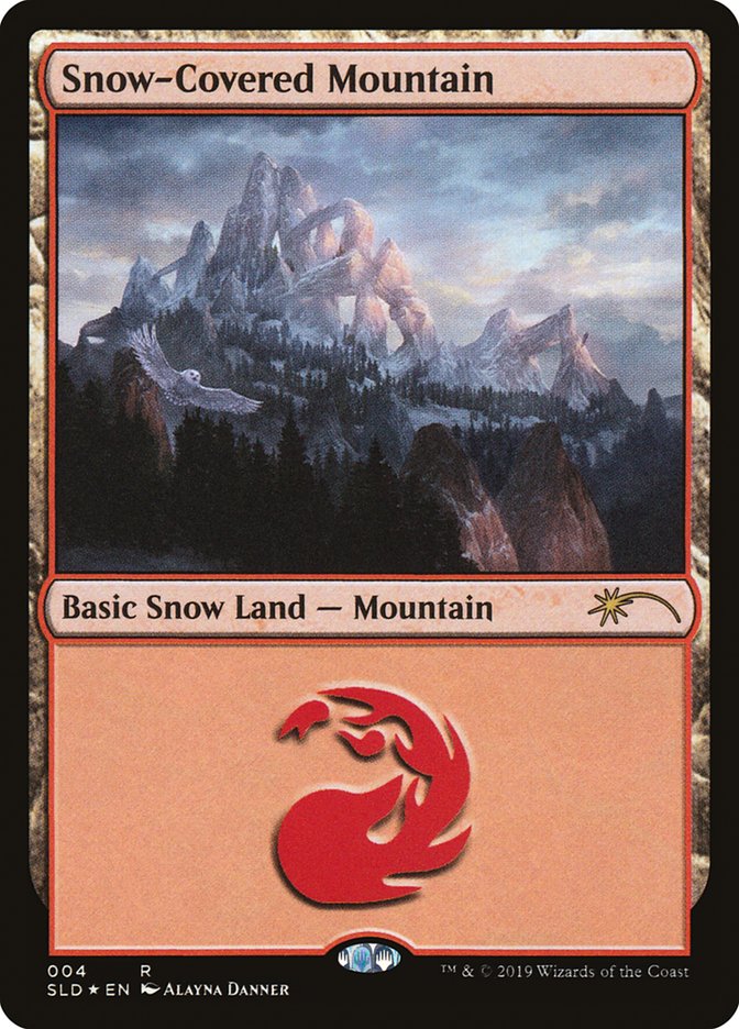 Snow-Covered Mountain (004) [Secret Lair Drop Series] | Game Haven TX