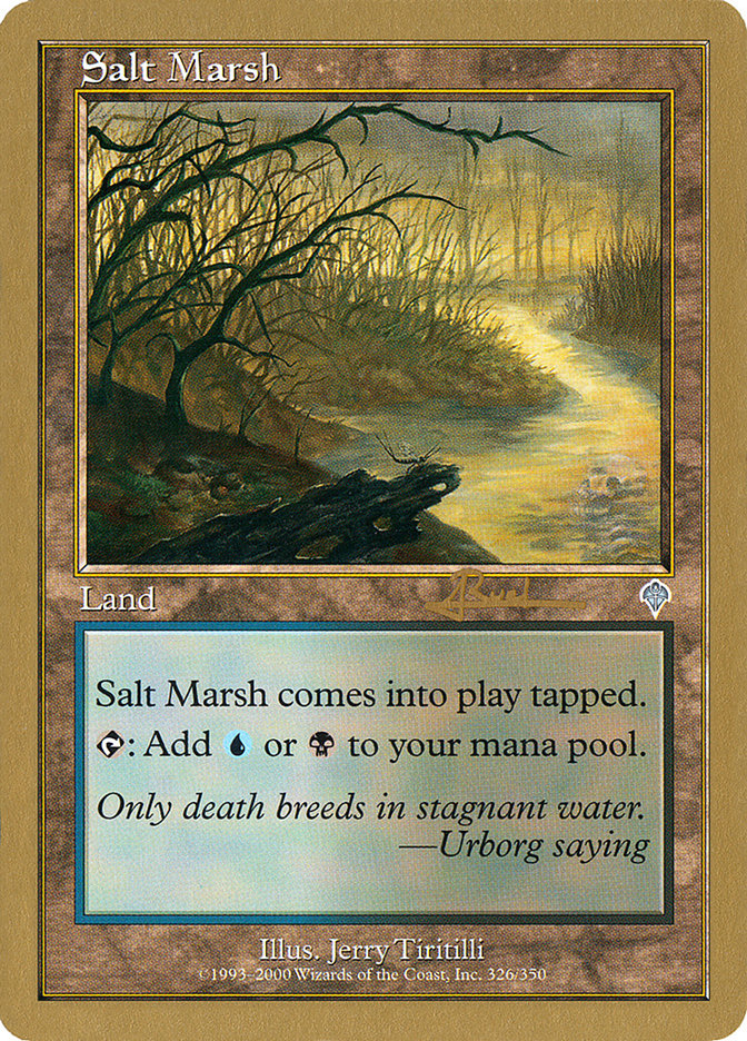Salt Marsh (Antoine Ruel) [World Championship Decks 2001] | Game Haven TX