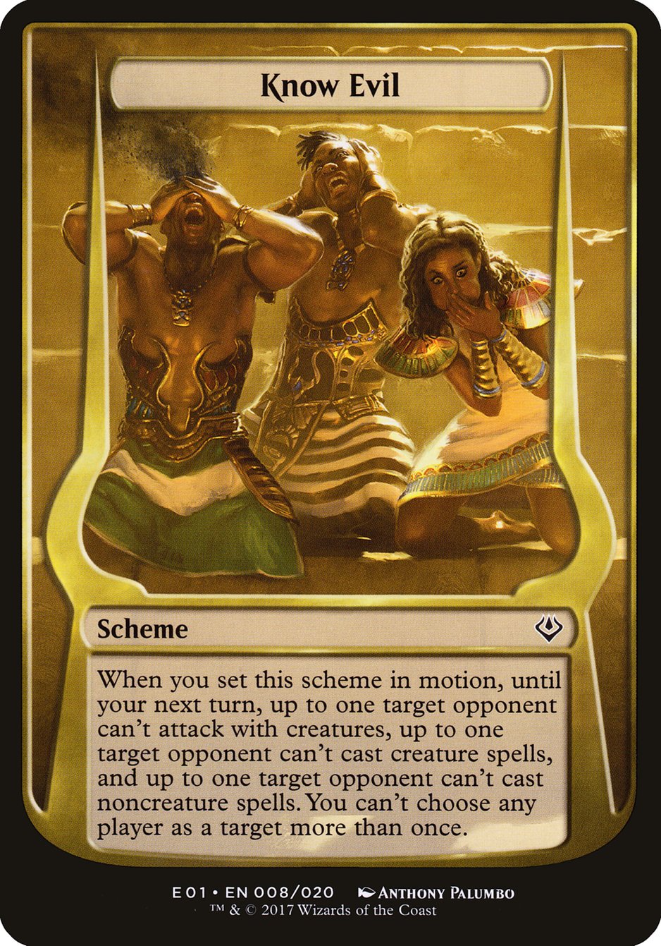 Know Evil [Archenemy: Nicol Bolas Schemes] | Game Haven TX