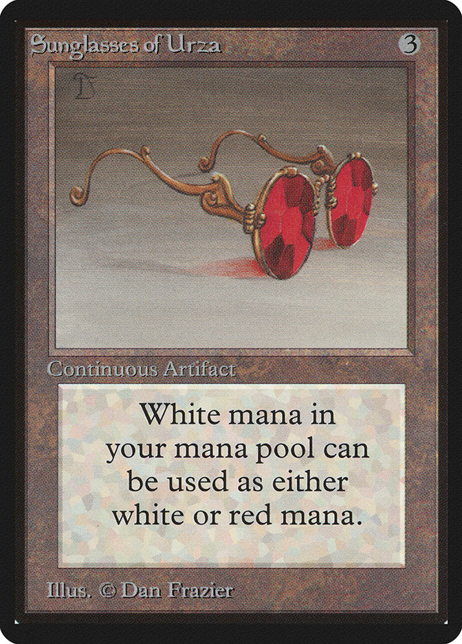 Sunglasses of Urza [Limited Edition Beta] | Game Haven TX