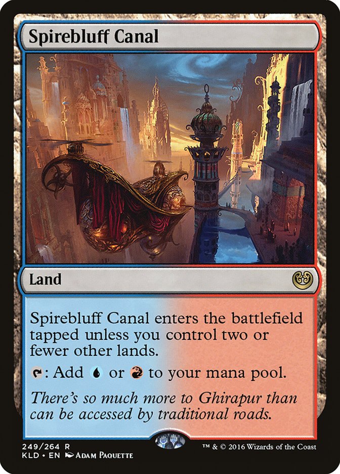 Spirebluff Canal [Kaladesh] | Game Haven TX