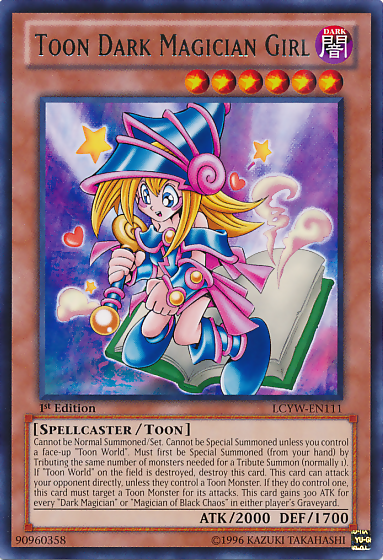 Toon Dark Magician Girl [LCYW-EN111] Rare | Game Haven TX