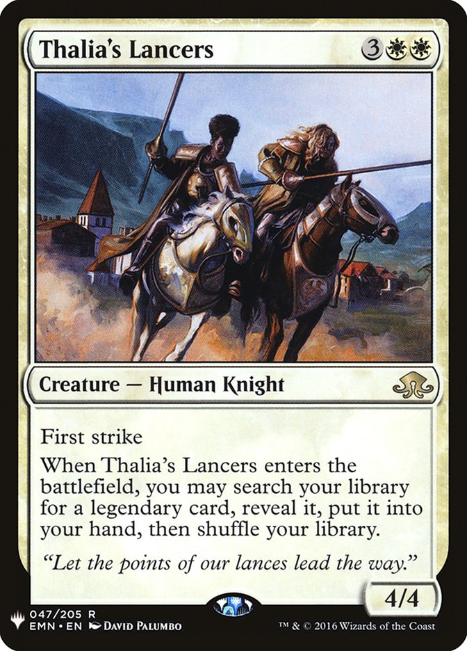 Thalia's Lancers [Mystery Booster] | Game Haven TX