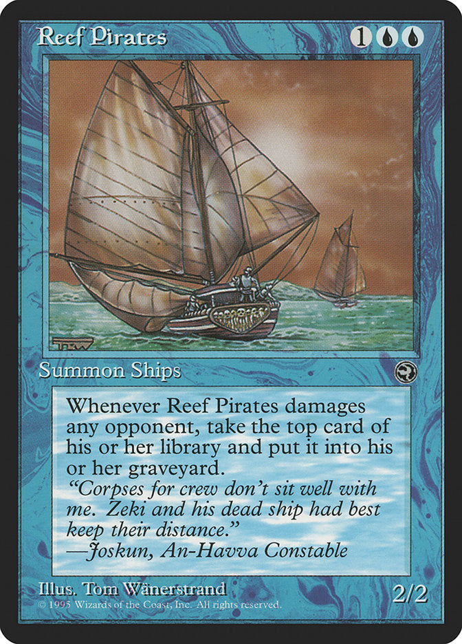 Reef Pirates (Joskun Flavor Text) [Homelands] | Game Haven TX