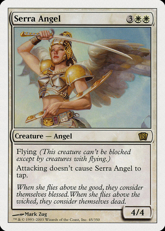 Serra Angel [Eighth Edition] | Game Haven TX