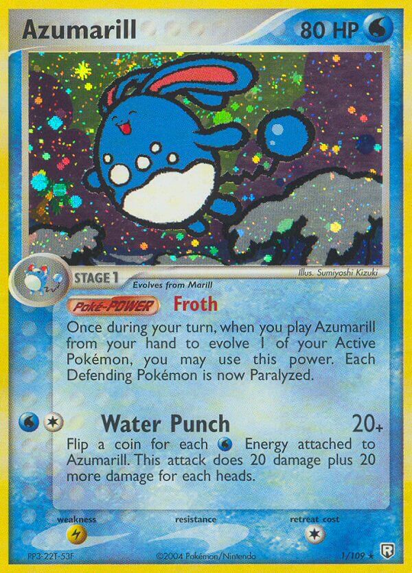 Azumarill (1/109) (Theme Deck Exclusive) [EX: Team Rocket Returns] | Game Haven TX
