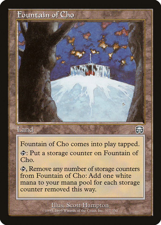 Fountain of Cho [Mercadian Masques] | Game Haven TX