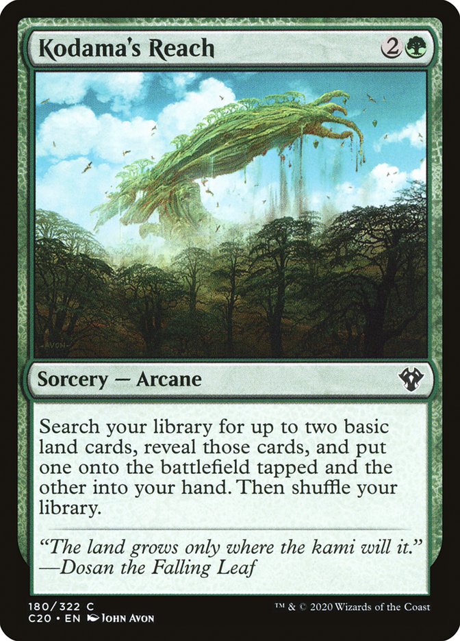 Kodama's Reach [Commander 2020] | Game Haven TX