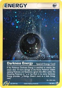 Darkness Energy (93/109) (Special) (Winner) [EX: Ruby & Sapphire] | Game Haven TX