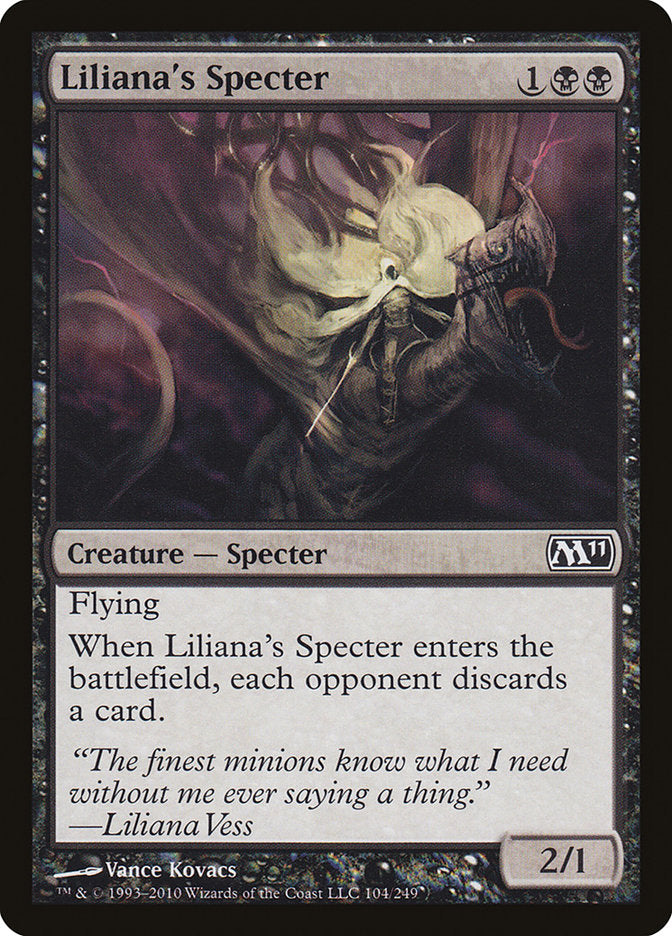 Liliana's Specter [Magic 2011] | Game Haven TX