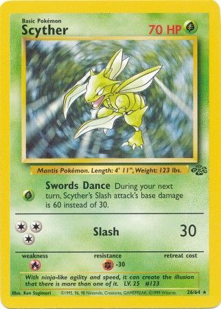 Scyther (26/64) [Jungle Unlimited] | Game Haven TX