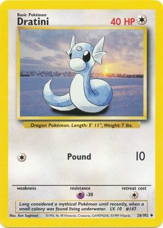 Dratini (26/102) [Base Set Unlimited] | Game Haven TX