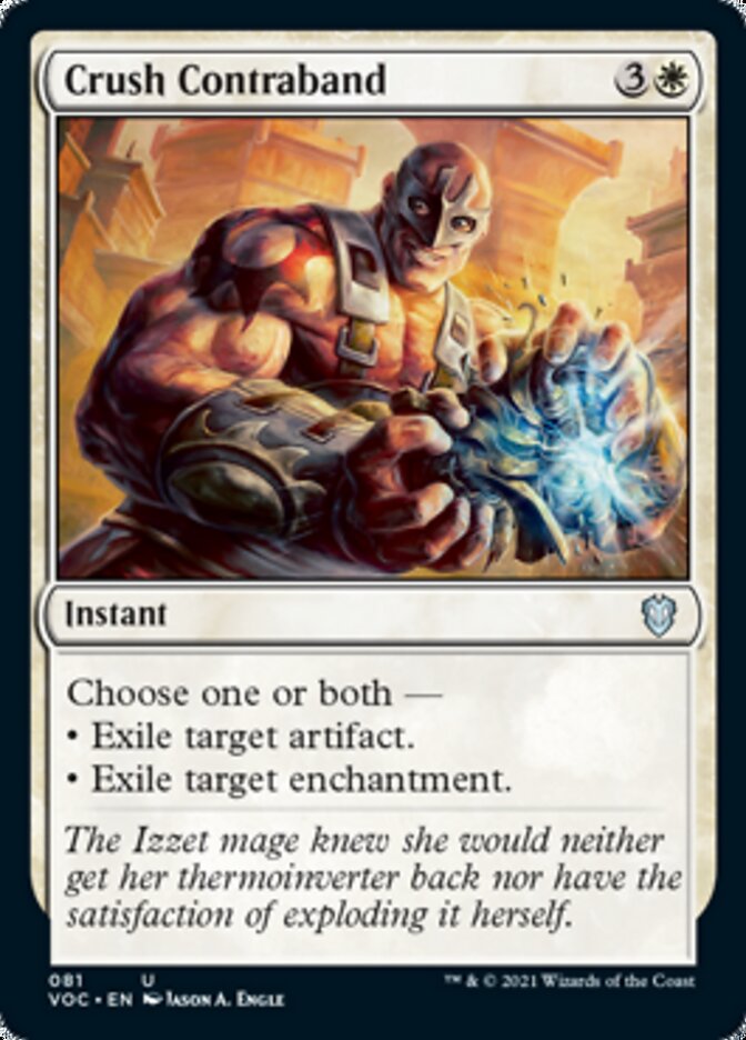 Crush Contraband [Innistrad: Crimson Vow Commander] | Game Haven TX