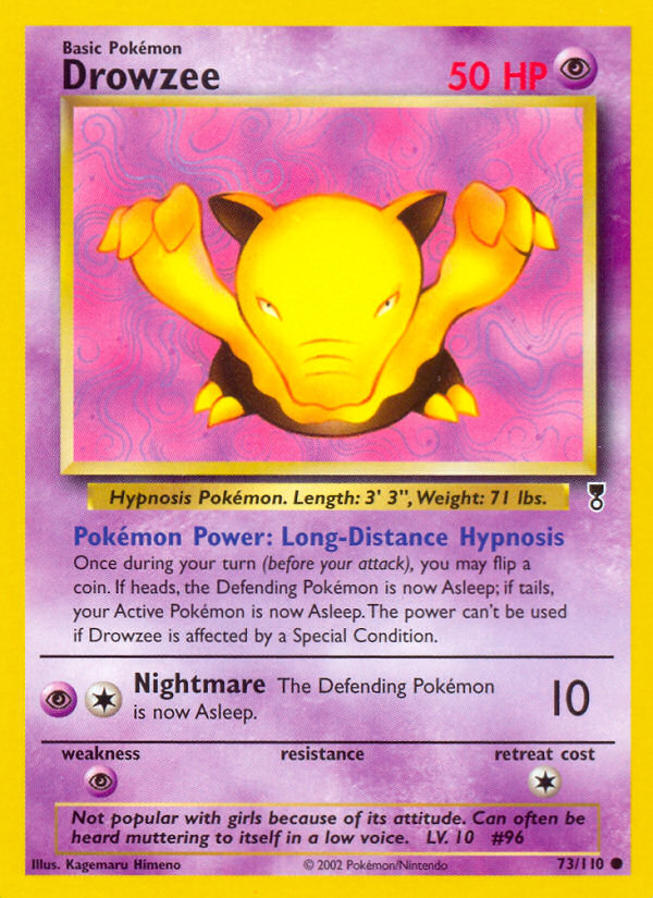 Drowzee (73/110) [Legendary Collection] | Game Haven TX