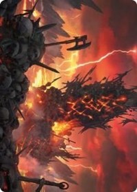Immersturm Skullcairn Art Card [Kaldheim: Art Series] | Game Haven TX