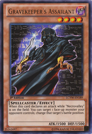 Gravekeeper's Assailant [LCYW-EN189] Ultra Rare | Game Haven TX