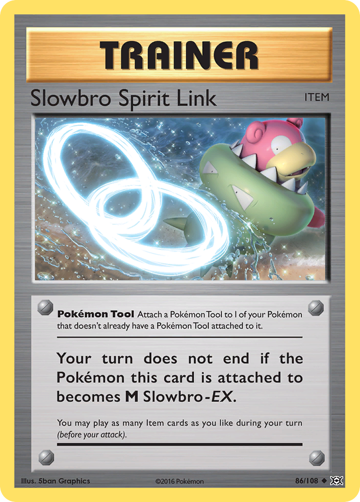 Slowbro Spirit Link (86/108) [XY: Evolutions] | Game Haven TX