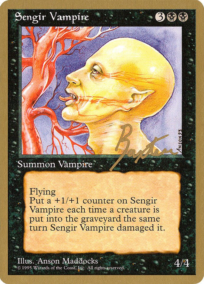 Sengir Vampire (George Baxter) [Pro Tour Collector Set] | Game Haven TX
