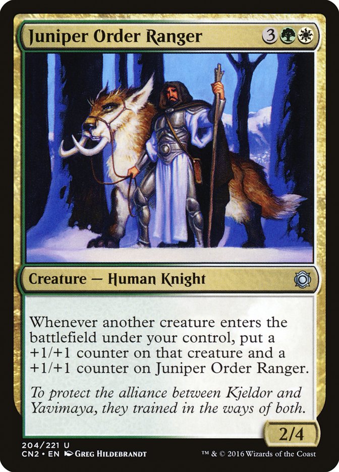 Juniper Order Ranger [Conspiracy: Take the Crown] | Game Haven TX