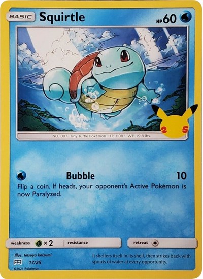 Squirtle (17/25) [McDonald's 25th Anniversary] | Game Haven TX