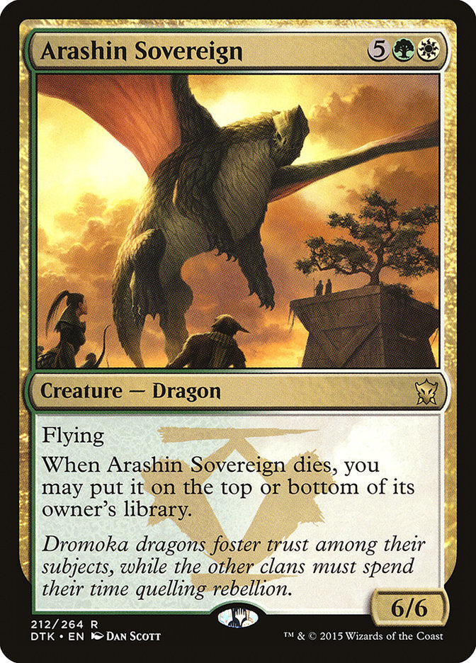 Arashin Sovereign [Dragons of Tarkir] | Game Haven TX