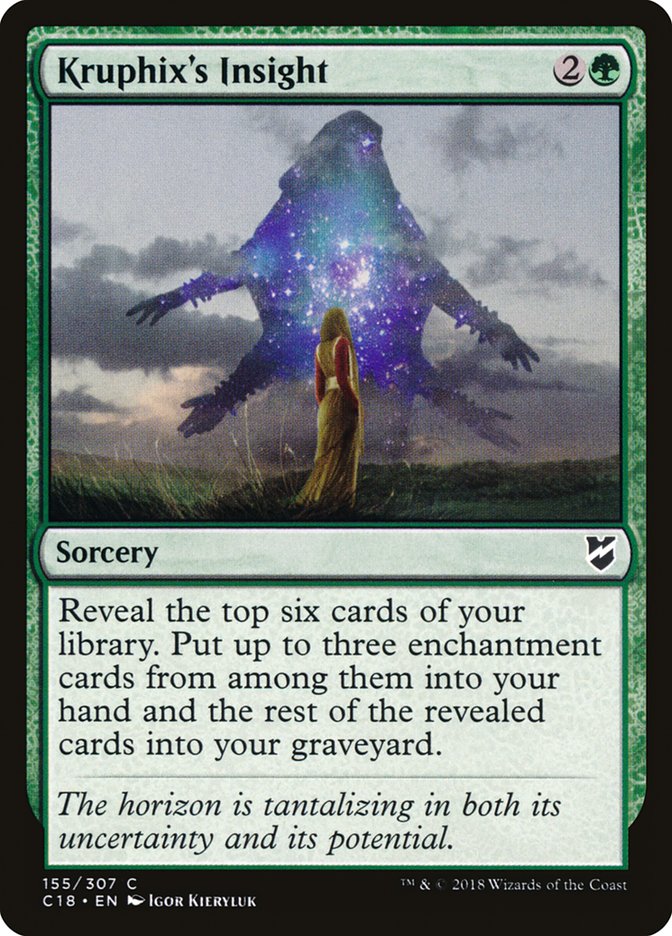 Kruphix's Insight [Commander 2018] | Game Haven TX
